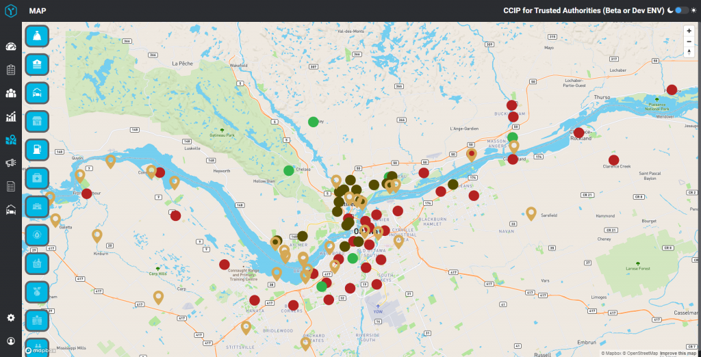 TA Portal - Map